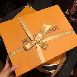Louis Vuitton gift box.